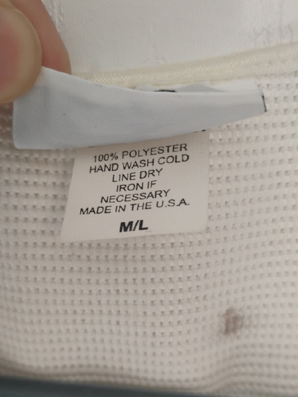 Dream Dance Vintage Cream Colored Fringe Vest Size Medium/Large - Picture 4 of 7